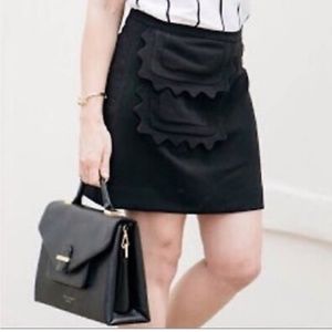 Victoria Beckham for Target black mini skirt